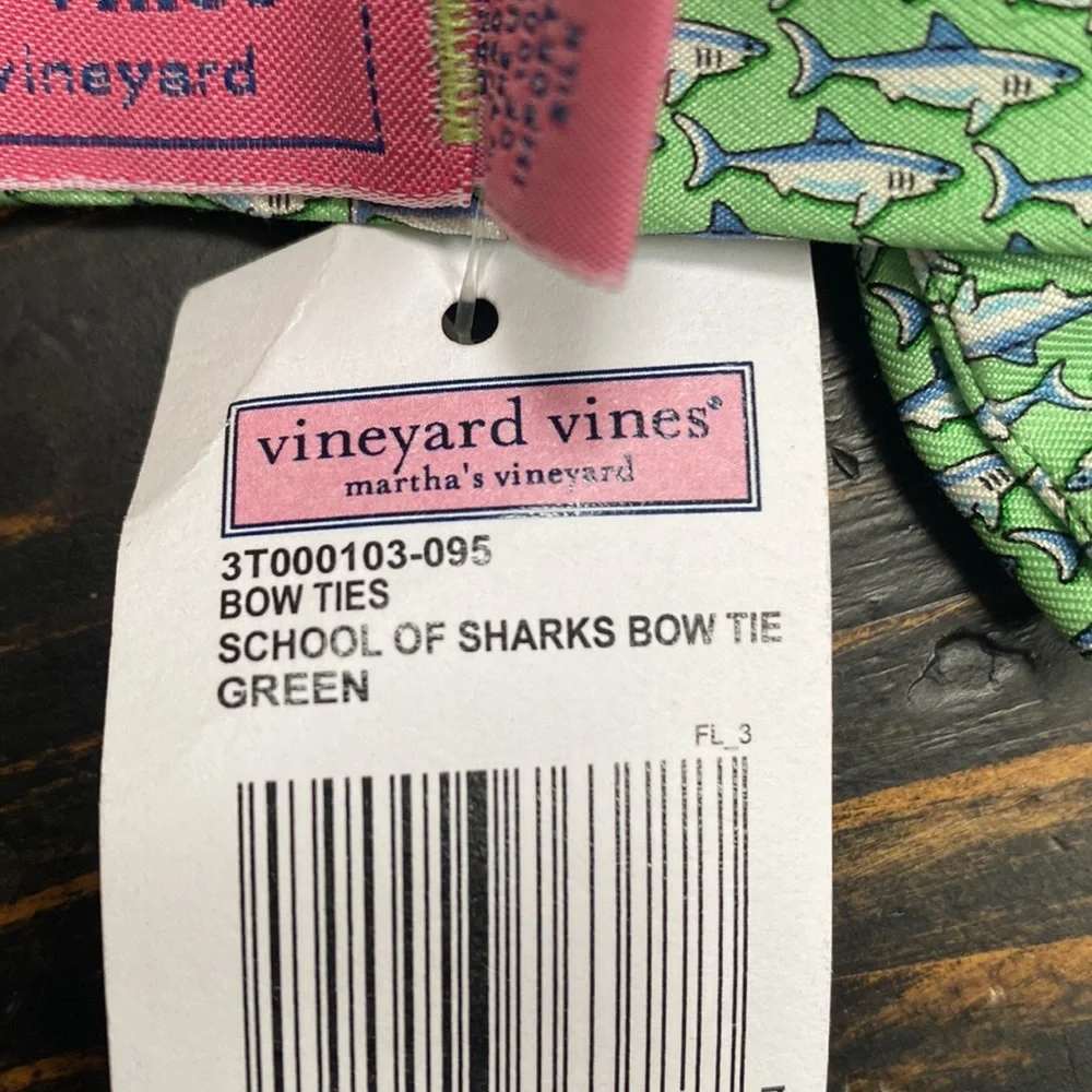 Vineyard Vines School of Sharks Bow Tie
